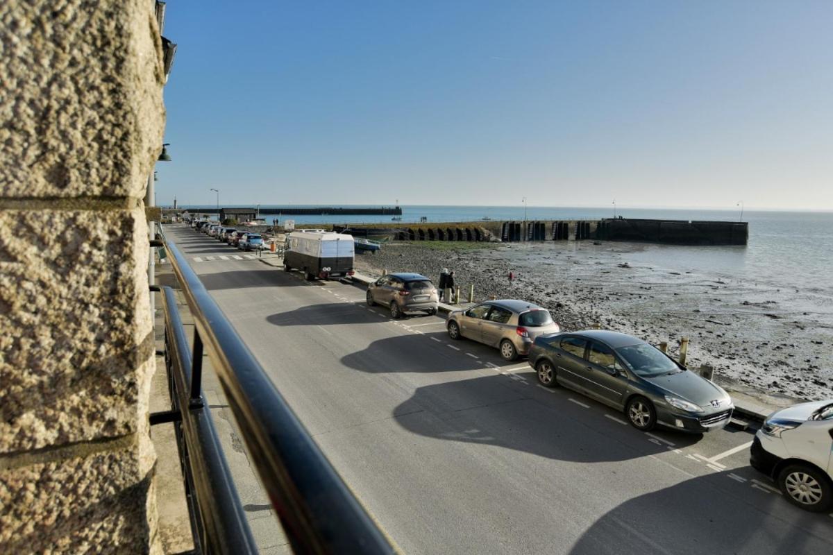 L Ostra 1, Appartement Haut Standing Front De Mer A Cancale Sur Le Port De La Houle Exteriér fotografie